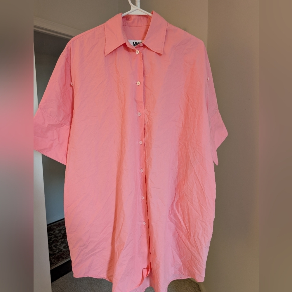 MM6 Maison  Margiela Pink Top - Picture 10 of 11